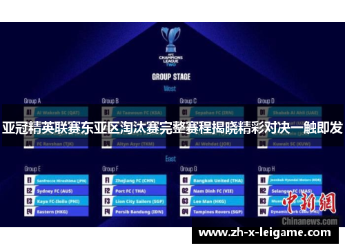 亚冠精英联赛东亚区淘汰赛完整赛程揭晓精彩对决一触即发